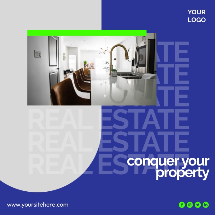 Copy of Conquer your property PosterMyWall