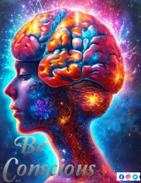 Consciousness day templet Flyer (US Letter) template