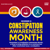 Constipation Awareness Posters Template | PosterMyWall