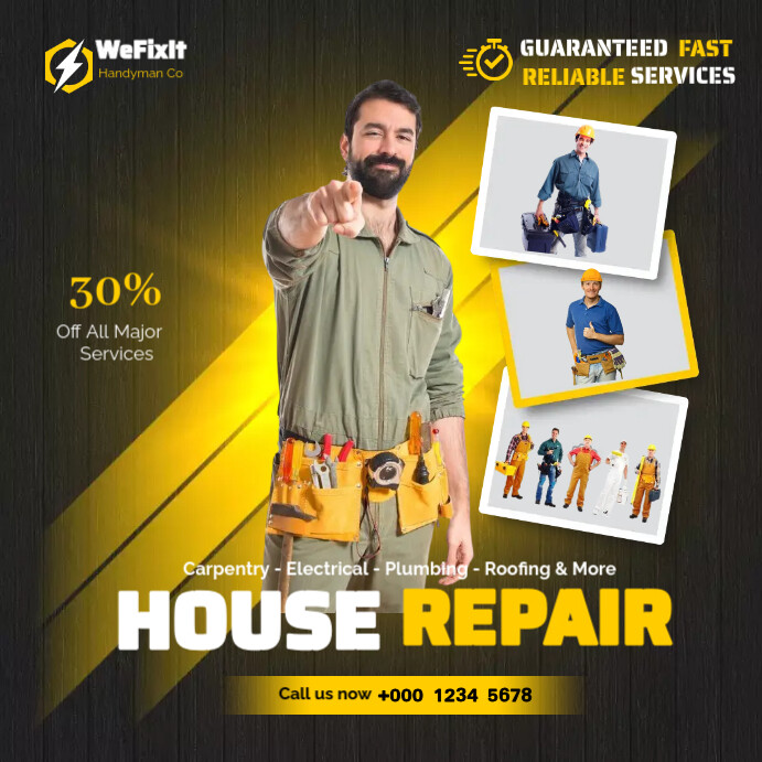 Construction Ads Template | PosterMyWall