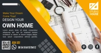 Construction Ads auf Facebook geteiltes Bild template