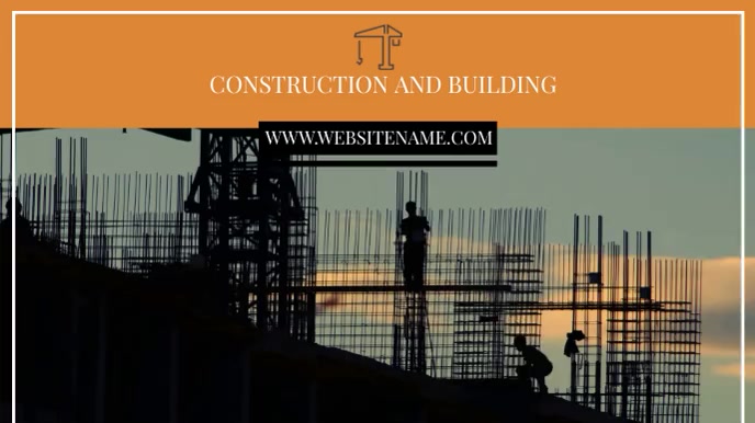 Construction And Building Digital display Template | PosterMyWall