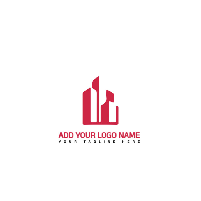 Construction/architectural/building/building/real Estate/minimalist Building/corporate Construction Logo template
