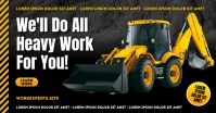 CONSTRUCTION BANNER Facebook Shared Image template