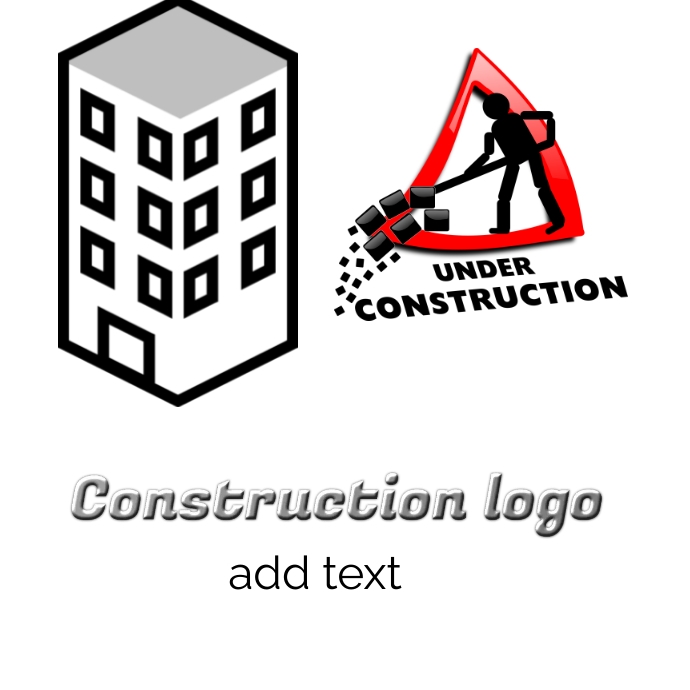 Copy of Construction business logo. | PosterMyWall