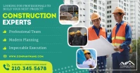 Construction experts Facebook shared Image template