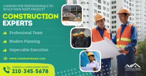 Construction experts Facebook shared Image template