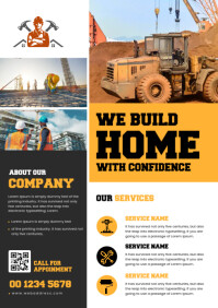 Construction Flyer Template | PosterMyWall