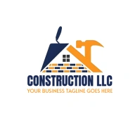 construction logo, renovation, house repair template