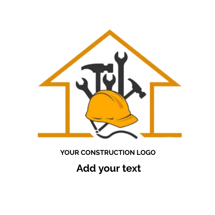 Construction Files Logo Construction logo Template | PosterMyWall