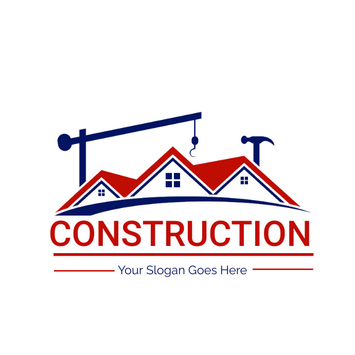 construction logo Template | PosterMyWall