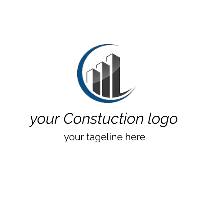 Construction logo Template | PosterMyWall