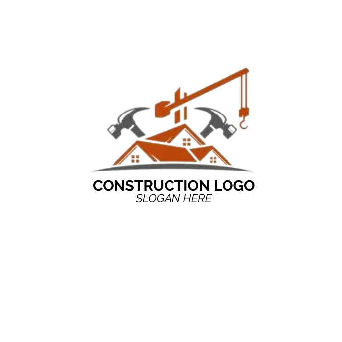 construction logo Template | PosterMyWall