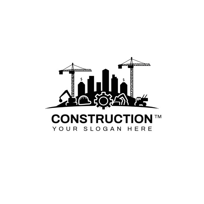 Construction logo Template | PosterMyWall