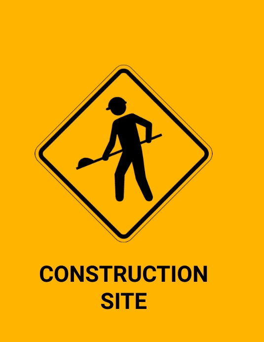 Construction Sign Design at David Masterson blog