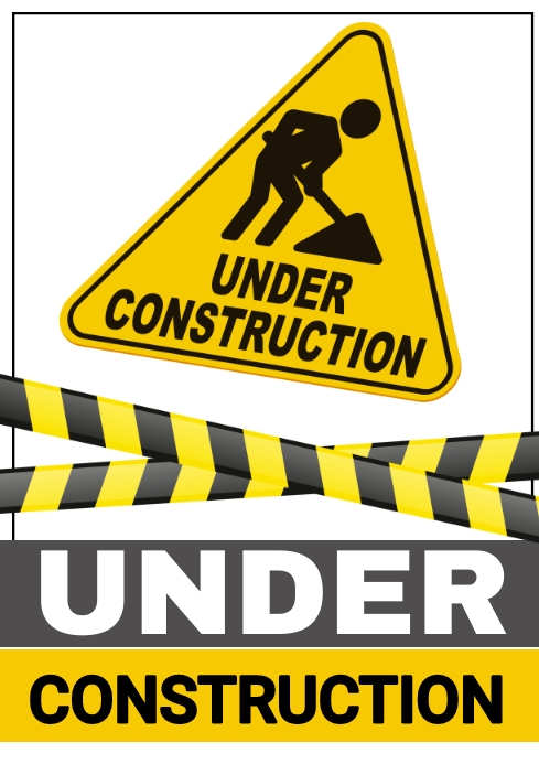 construction sign Template | PosterMyWall