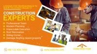 Construction YouTube Thumbnail template