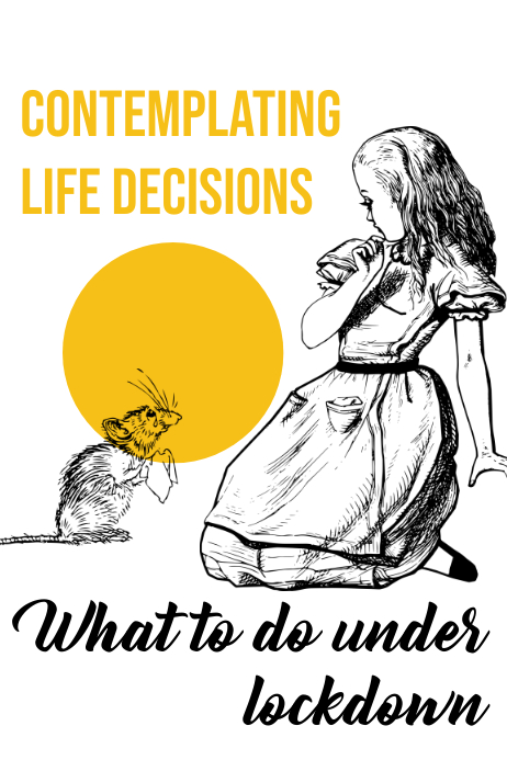 Contemplating Life Decisions Template | PosterMyWall