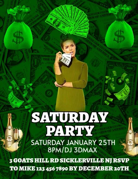 CONTEST Flyer (US Letter) template