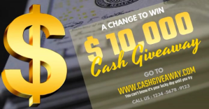 Contest Giveaway cash facebook ad Obraz udostępniany na Facebooku template