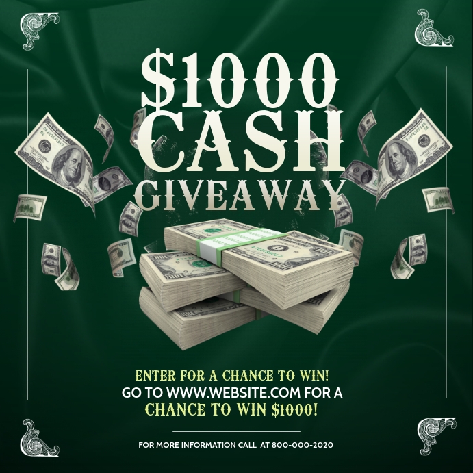 Contest Instagram Flyer Template PosterMyWall