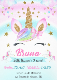 520 unicorn customizable design templates postermywall