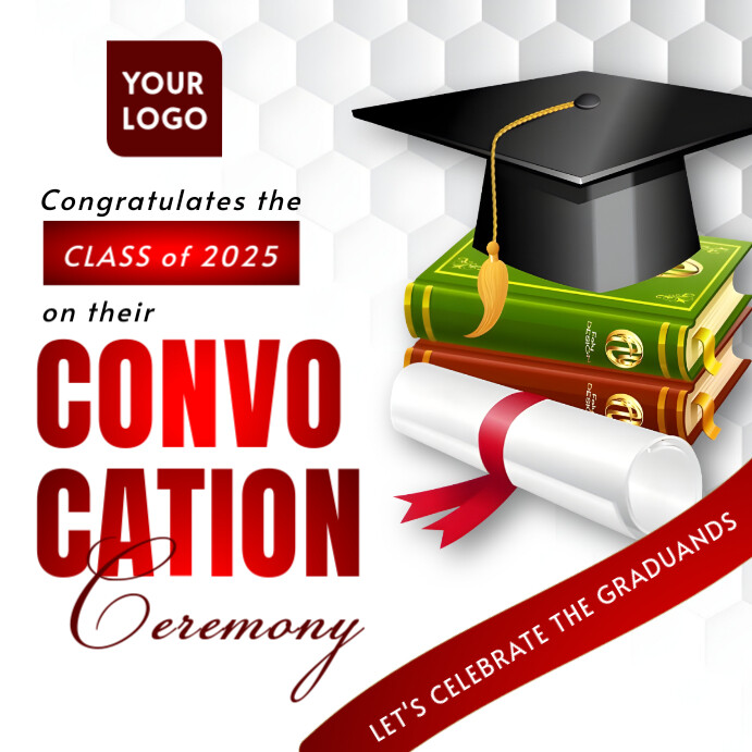 Copy of Convocation ceremony flyer | PosterMyWall