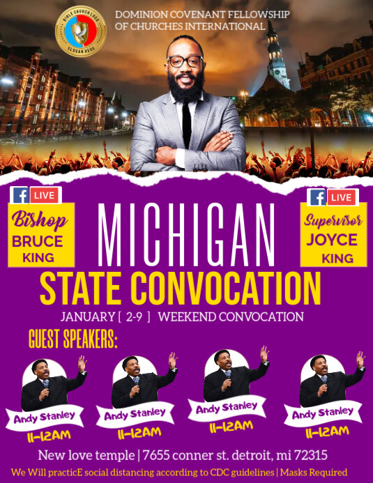 Copy of Convocation Flyer | PosterMyWall