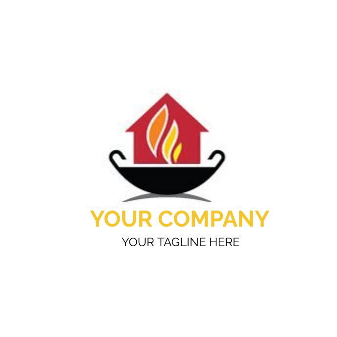 Cook Soup Logo Design Template, 徽标