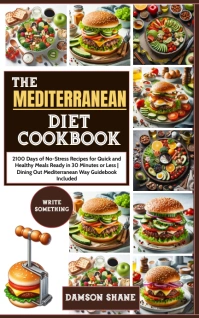 Cookbook cover Kindle/Book Covers template
