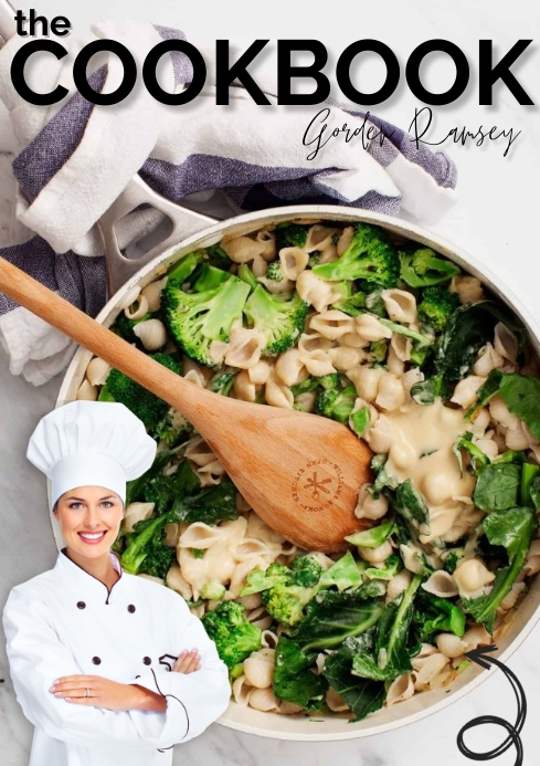 CookBook Cover Template | PosterMyWall