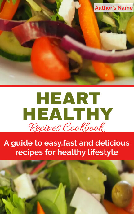 CookBook Cover Template Kindle/Book Covers