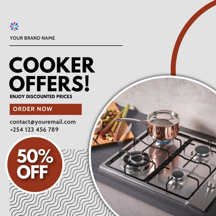 Copy of cooker electronics gadgets sale flyer | PosterMyWall