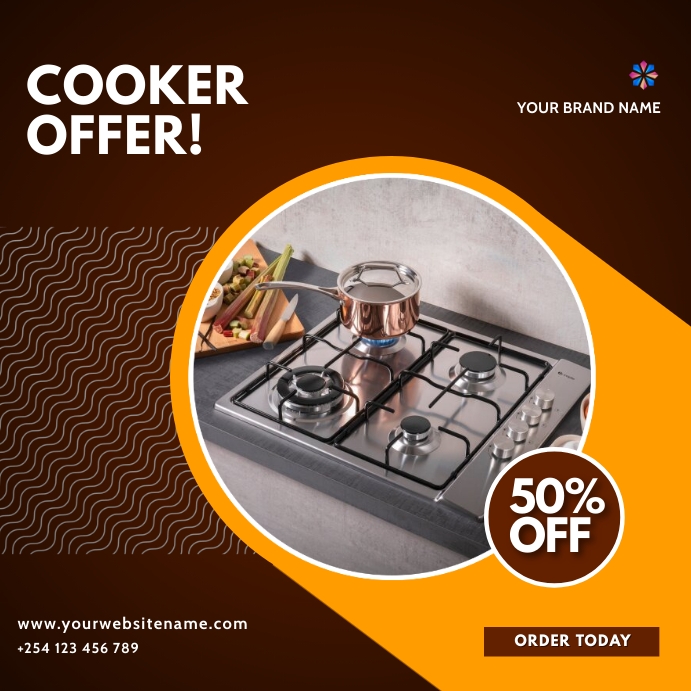 cooker electronics gadgets sale flyer Template | PosterMyWall