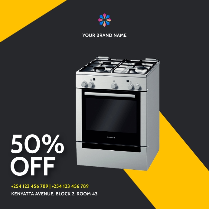 cooker electronics gadgets sale flyer Template | PosterMyWall