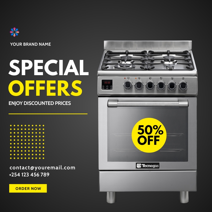 cooker electronics gadgets sale flyer Template | PosterMyWall