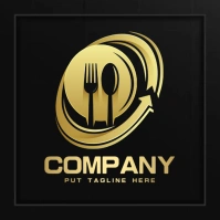 Cookery Logo Logotipo template