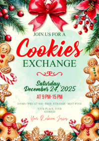 Cookie Exchange A2 template