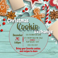 13,480+ christmas cookie exchange Customizable Design ...