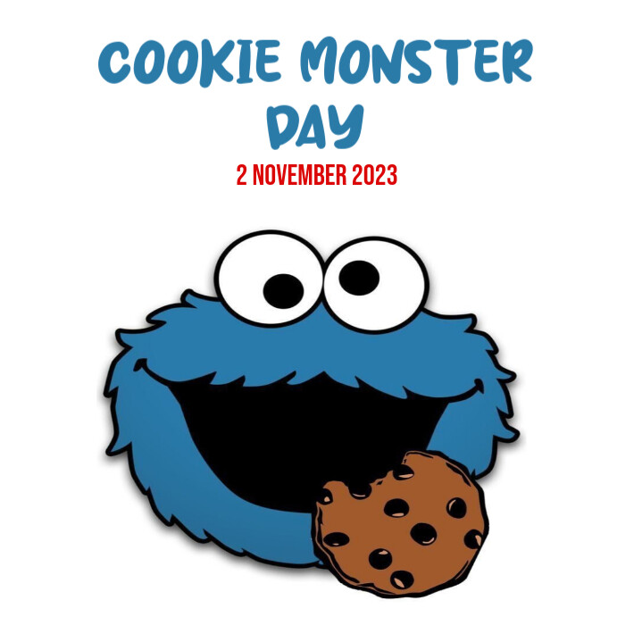 Cookie Monster Template