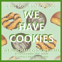 Cookie season Instagram Post template