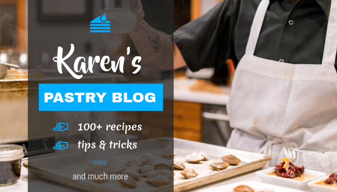 Cooking Blog Header Template | PosterMyWall