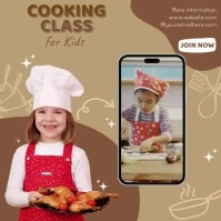 Cooking Class for Kids Instagram-Beitrag template