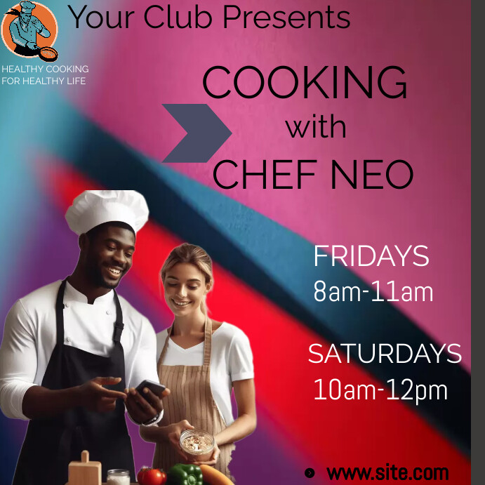 Cooking classes ads template | PosterMyWall