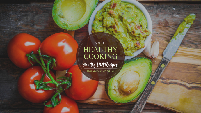Cooking Classes Youtube Channel Cover Template Postermywall