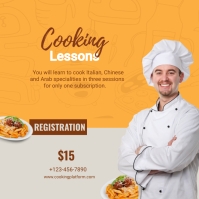 cooking classess template | PosterMyWall