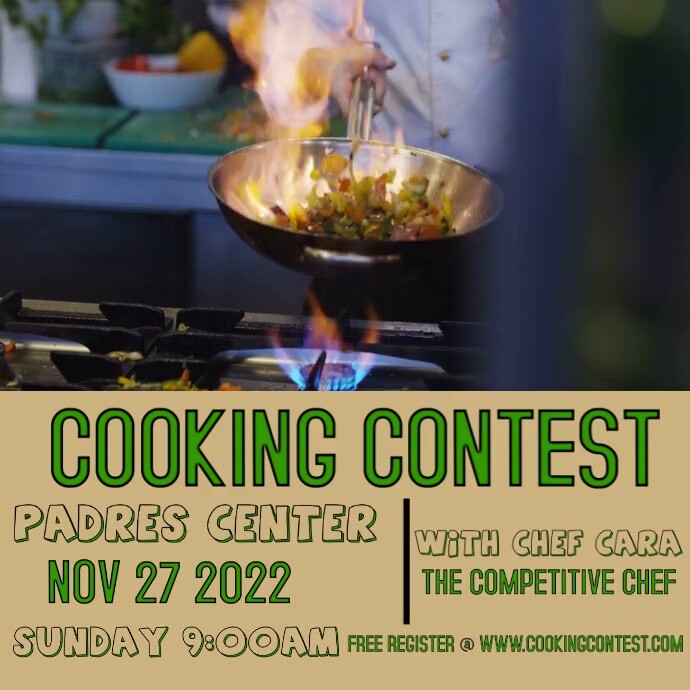 Cooking Contest Template | PosterMyWall