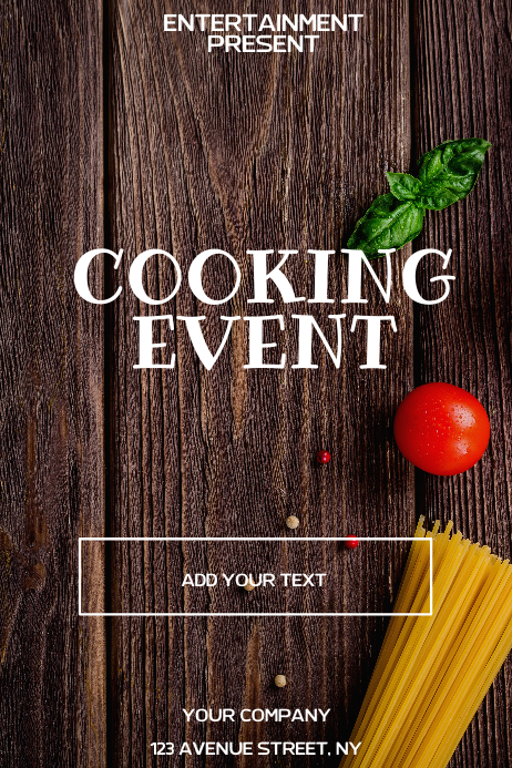Cooking event flyer template | PosterMyWall