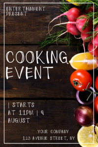 Cooking Template | PosterMyWall