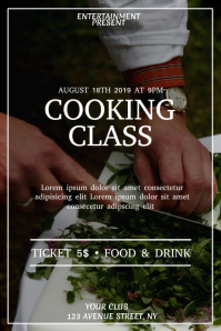 Cooking event flyer template | PosterMyWall